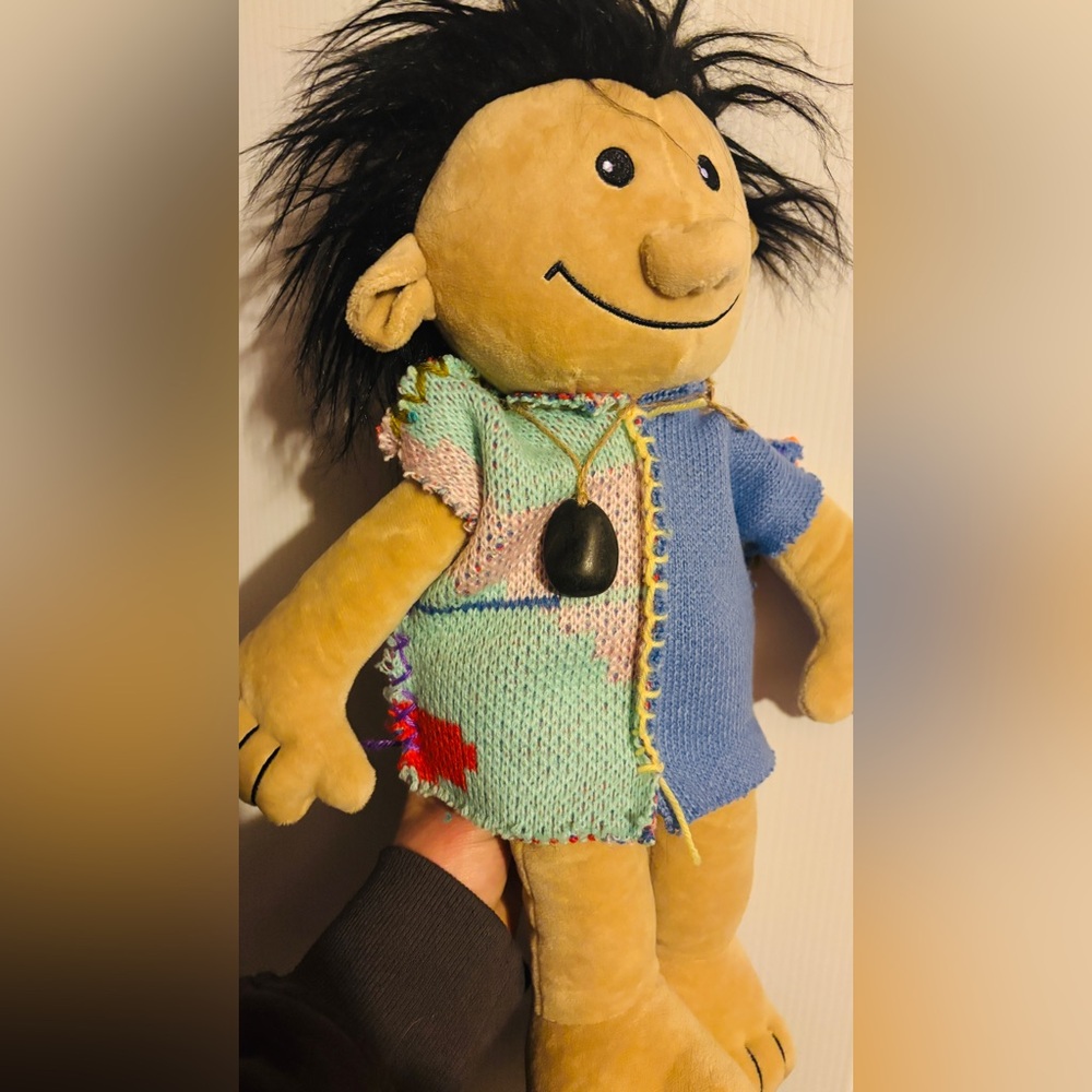 Sobo Colorful Patchwork Troll Doll - Picture 2 of 9